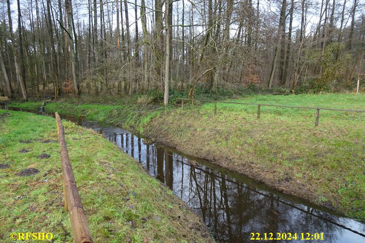 Marschstrecke, Düker Kiekenbruchsrönne