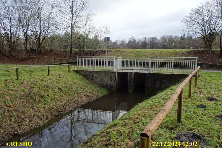 Marschstrecke, Düker Kiekenbruchsrönne