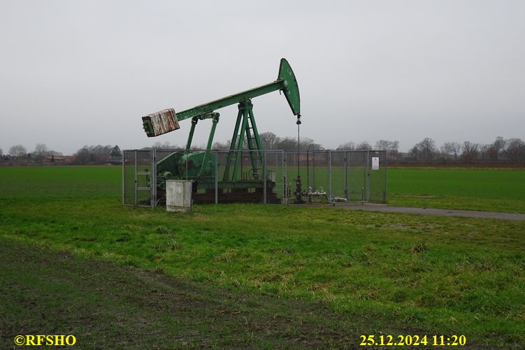 Marschstrecke, Erdölbohrung VORH 37