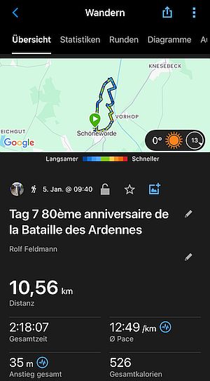 80ème anniversaire de la Bataille des Ardennes