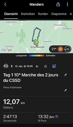 10° Marche des 2 jours du CSSD