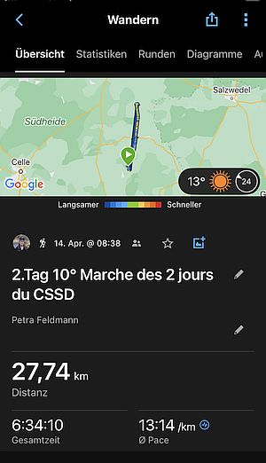 10° Marche des 2 jours du CSSD