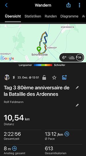 80ème anniversaire de la Bataille des Ardennes