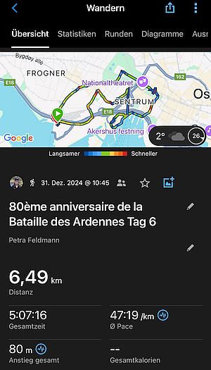 80ème anniversaire de la Bataille des Ardennes