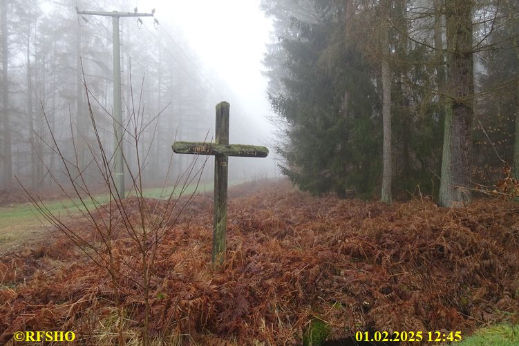 Marschstrecke, Mönchs Kreuz