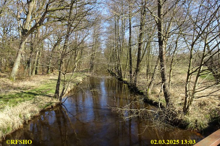 Marschstrecke, Ise Hohe Brücke