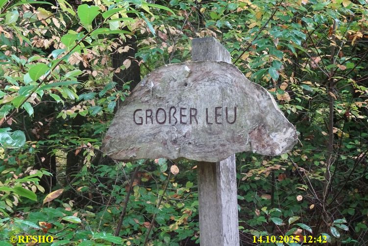 Marschstrecke, Großer Leu