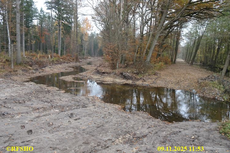 Marschstrecke Ise Hohe Br&uuml;cke