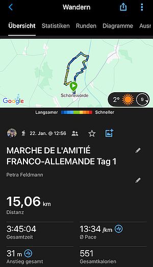 MARCHE DE L'AMITIÉ FRANCO-ALLEMANDE