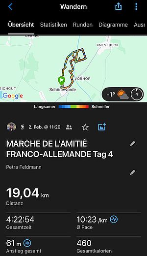 MARCHE DE L'AMITIÉ FRANCO-ALLEMANDE