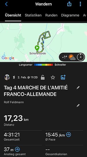 MARCHE DE L'AMITIÉ FRANCO-ALLEMANDE