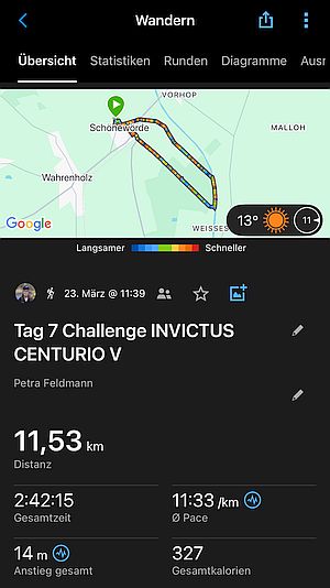 Challenge INVICTUS CENTURIO V