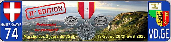 11° Marche des 2 jours du CSSD
