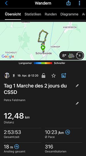 11° Marche des 2 jours du CSSD