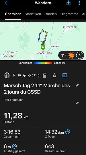11° Marche des 2 jours du CSSD