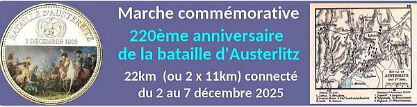 220&egrave;me anniversaire de la bataille d'Austerlitz (2 d&eacute;cembre 1805)