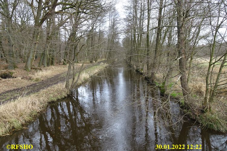 Marschstrecke, Ise Hohe Brücke