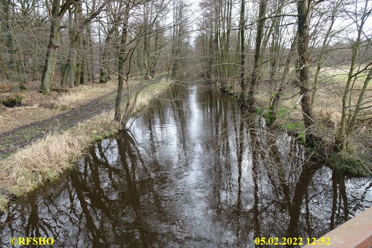 Marschstrecke, Ise Hohe Brücke