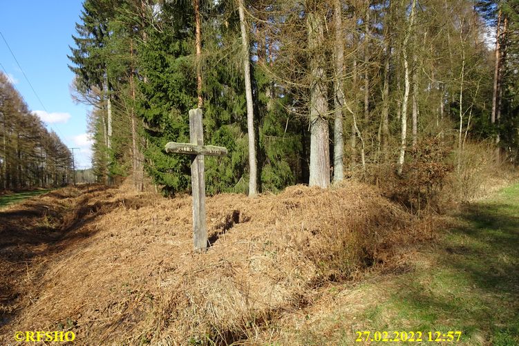 Marschstrecke, Großer Leu, Mönchs Kreuz