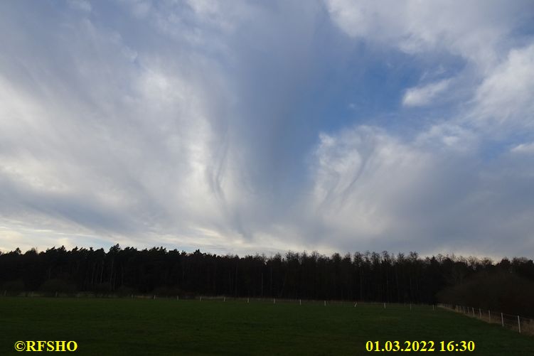 Marschstrecke, Lübingshorst Wiesen