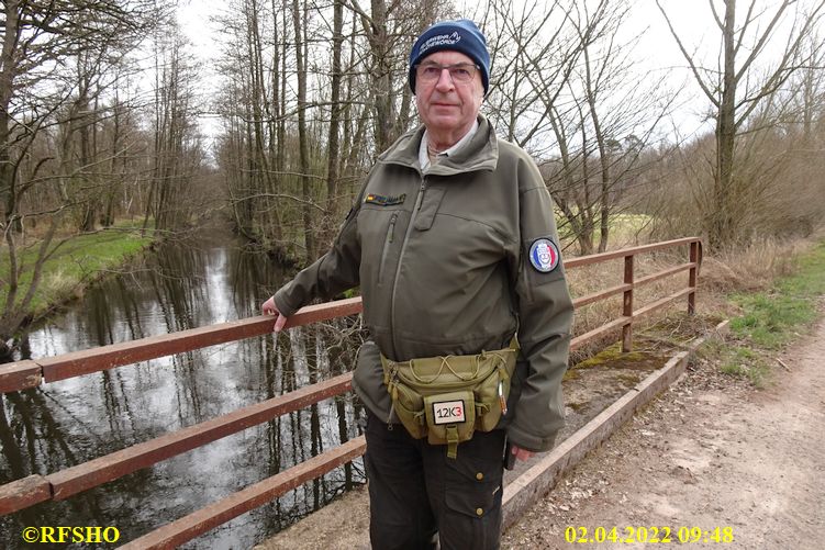 Marschstrecke, Ise Hohe Brücke