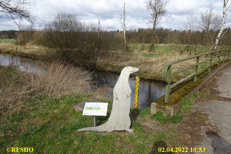 Marschstrecke, Ise Lübingshorster Brücke