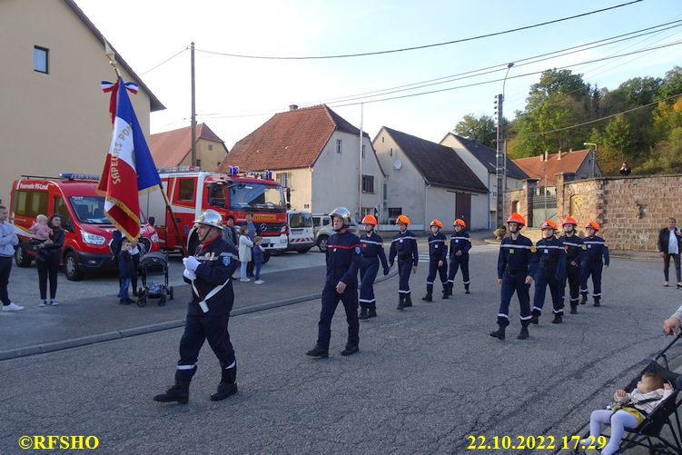 Kommandoübergabe Feuerwehr Walschbronn F