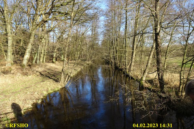 Marschstrecke, Ise Hohe Brücke