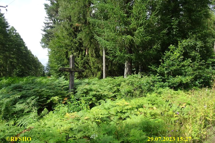 Marschstrecke, Großer Leu, Mönchs Kreuz