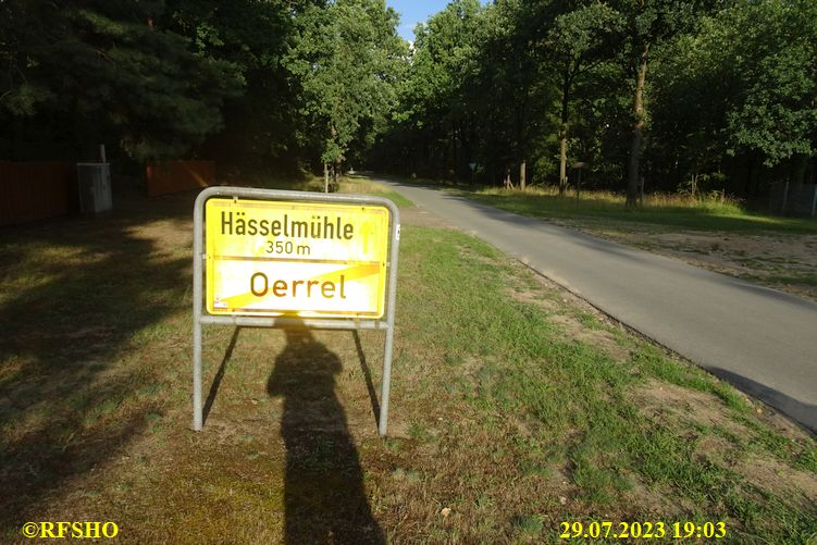 Marschstrecke, Oerrel