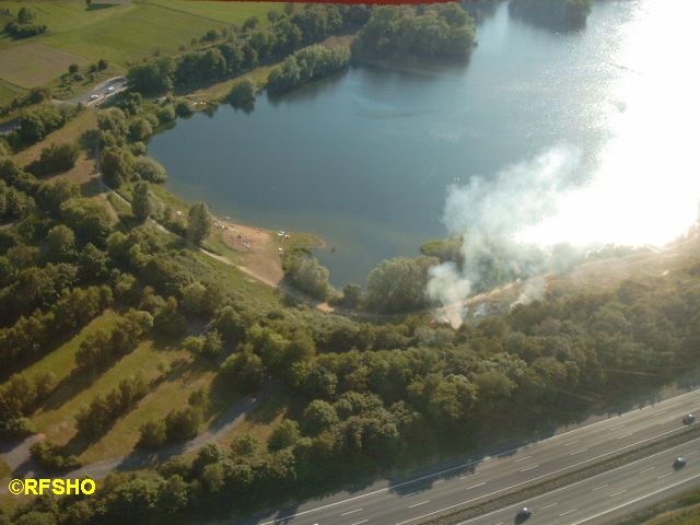 Waldbrand Eichser See LK Peine 29.04.2003