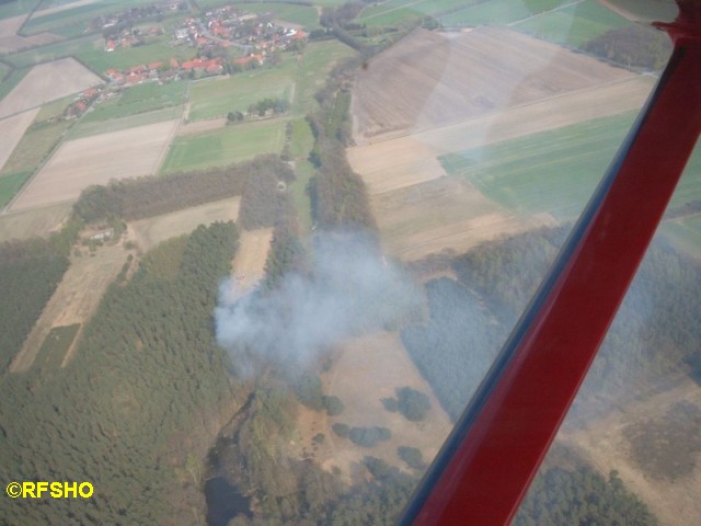 Waldbrand Hillerse / Rolfsbüttel (LK GF) 22.04.2003