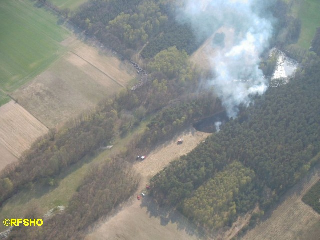 Waldbrand Hillerse / Rolfsbüttel (LK GF) 22.04.2003