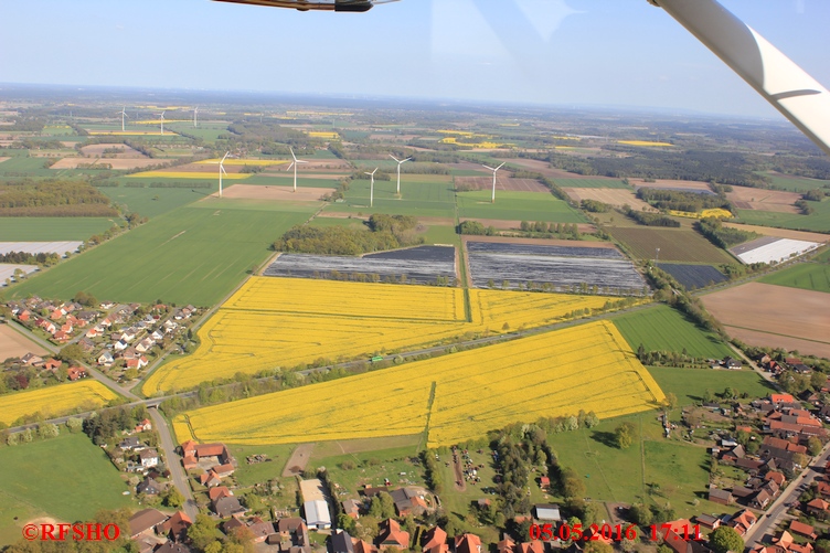 Flug von EDVU nach EDVM