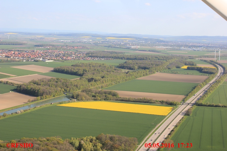 Flug von EDVU nach EDVM