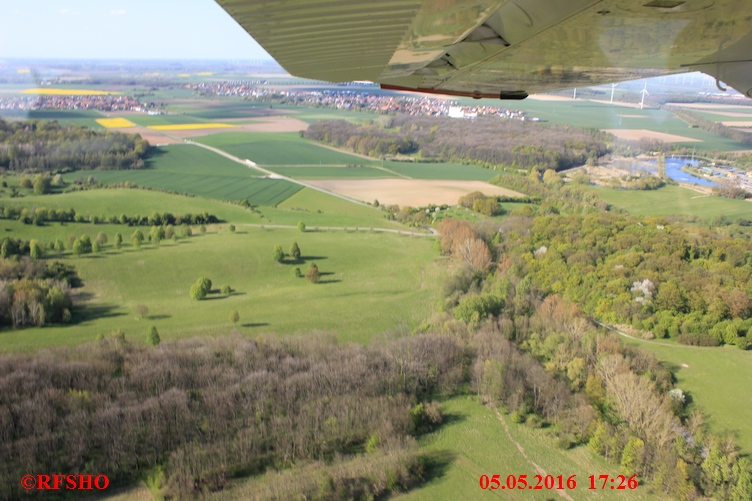 Flug von EDVU nach EDVM