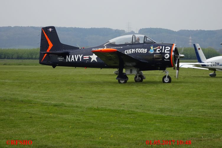 N343NA North American T-28 B