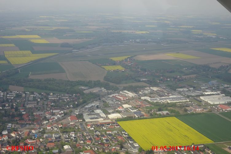 Flug von EDXD nach EDVM