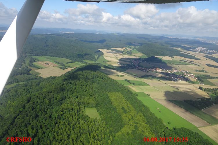 Flug von EDVM nach Uslar