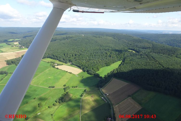 Flug von EDVM nach Uslar