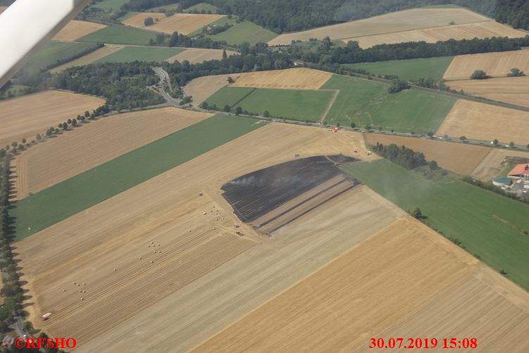 Brand Strohpresse Völksen