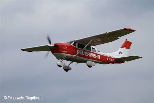 Eine der beiden Cessna 206, die der FFD zurzeit im Dienst hat.