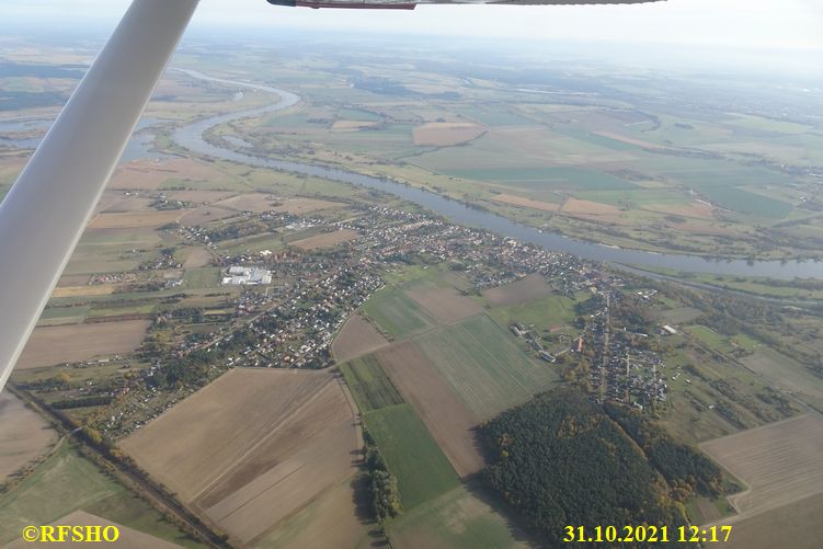 Elbe, Rogätz