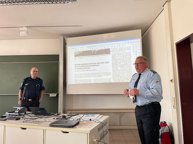 Flugbeobachter Lehrgang am NLBK