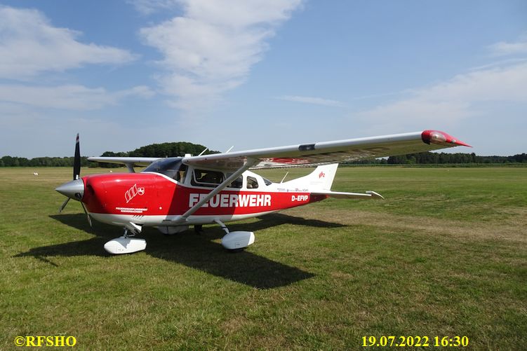 Cessna 206 D-EFVP Flugplatz EDVM