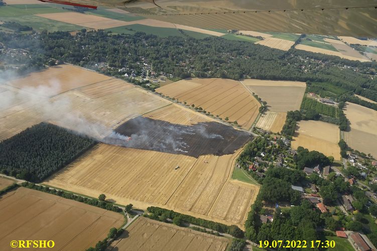 <b>Feldbrand Ohlenbüttel