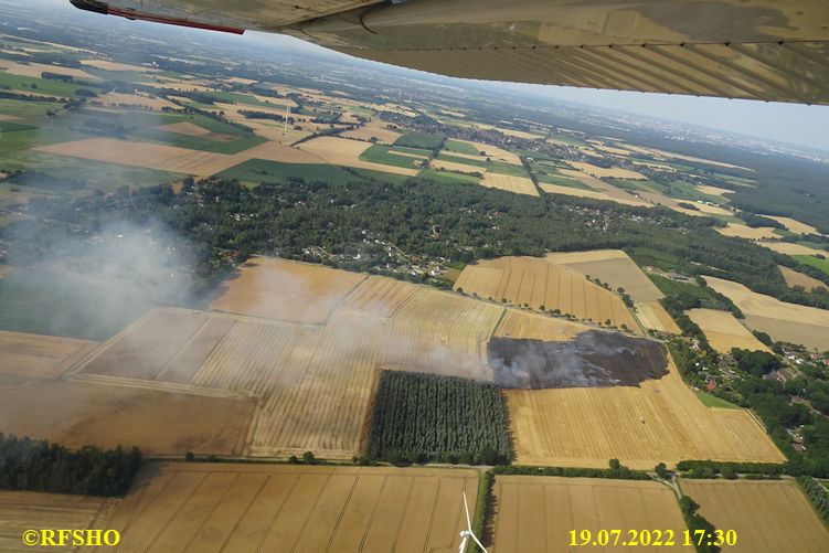 <b>Feldbrand Ohlenbüttel