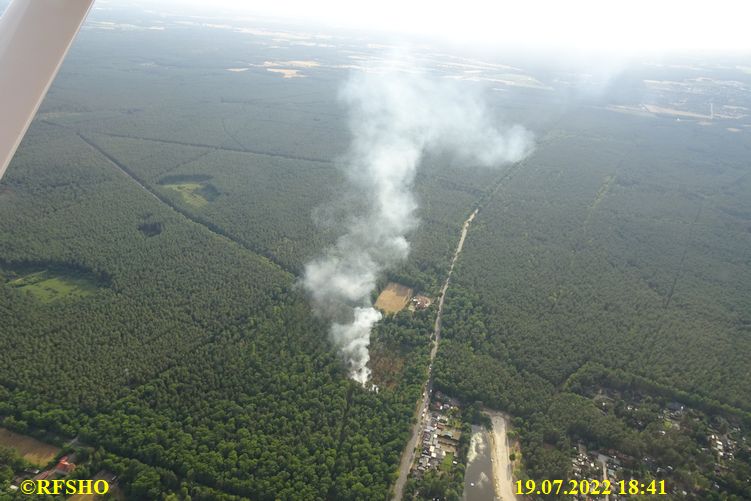 <b>Waldbrand bei Wietze