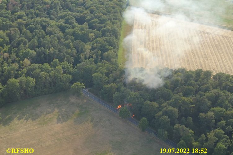 <b>Waldbrand bei Kohlshorn − K112