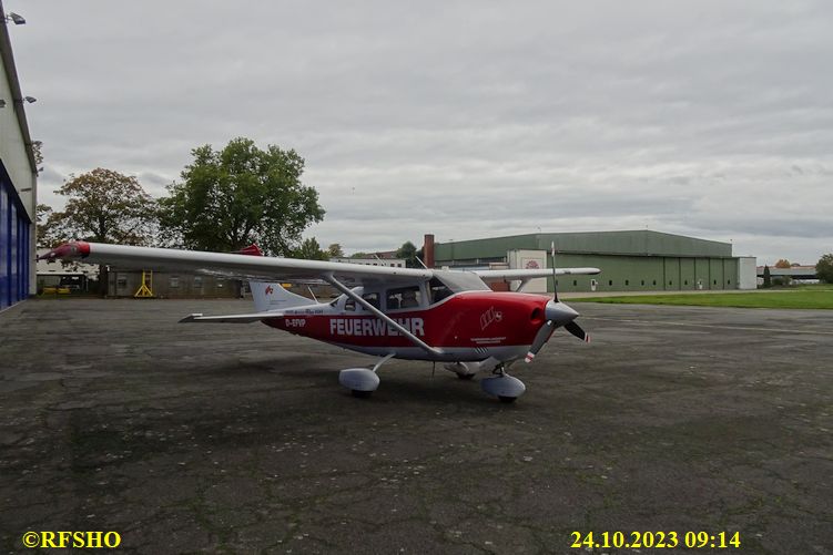 Cessna 206 D-EFVP am Flugplatz EDVM